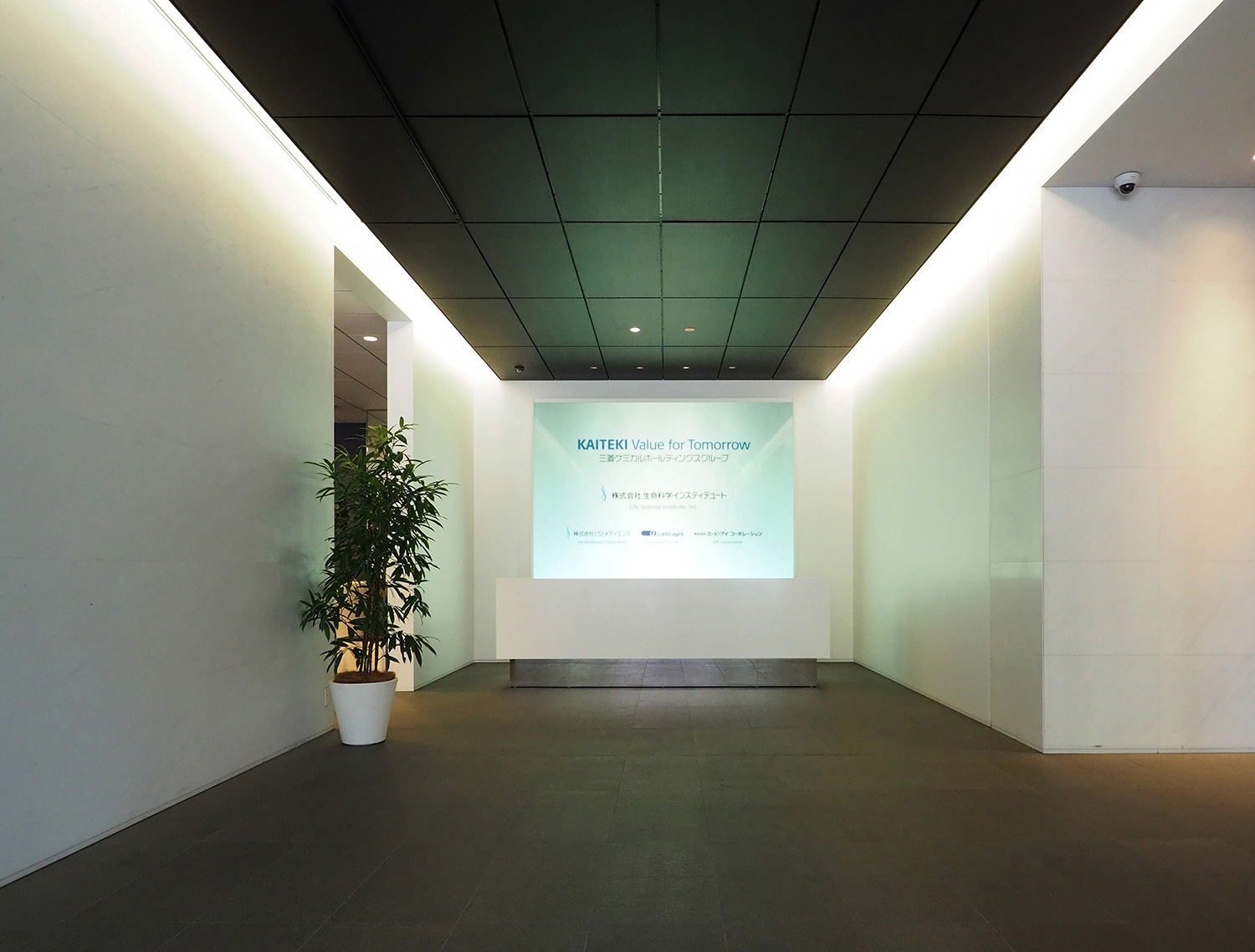 Office Entrance & Reception Room